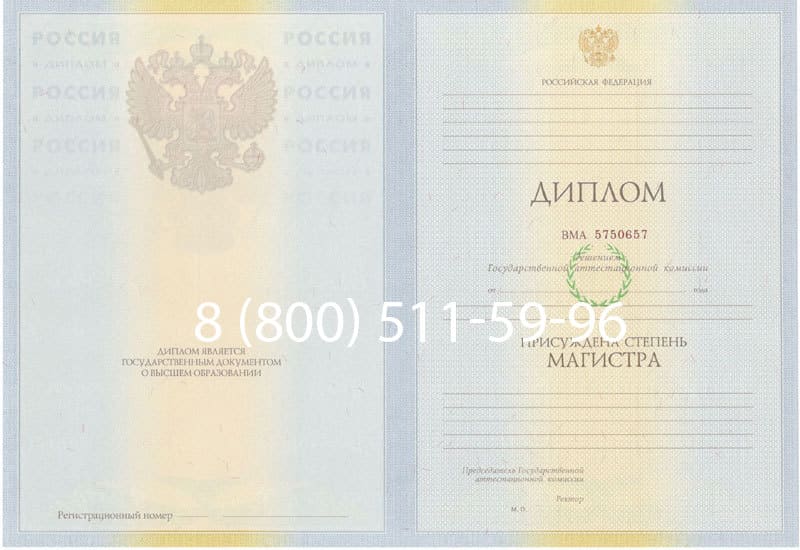 Купить Диплом магистра 2010-2011 годов в Смоленске